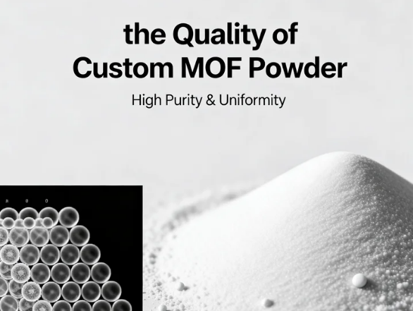 Key Parameters to Evaluate the Quality of Custom MOF Powder