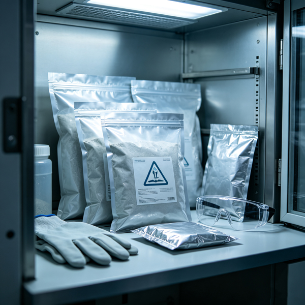 Safety Operation Guidelines for Storing MOF, MXene and LDH Nanomaterials