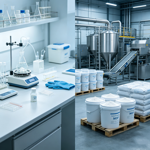 Suitable Scenarios Analysis for Lab-Grade and Industrial-Grade MOF